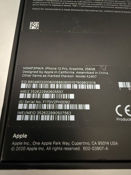 iPhone 12 Pro 256gb Grafit Stan Idealny Bateria 100%