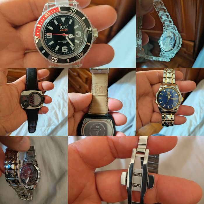 Coleção de relógios vendo individualmente desde 50 €