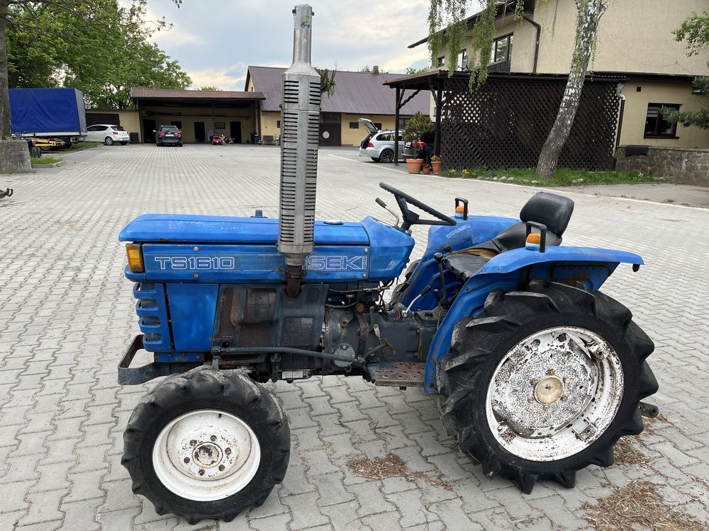 Traktorek Iseki ts1610 16km 4x4 dobry stan yanmar kubota mitsubishi