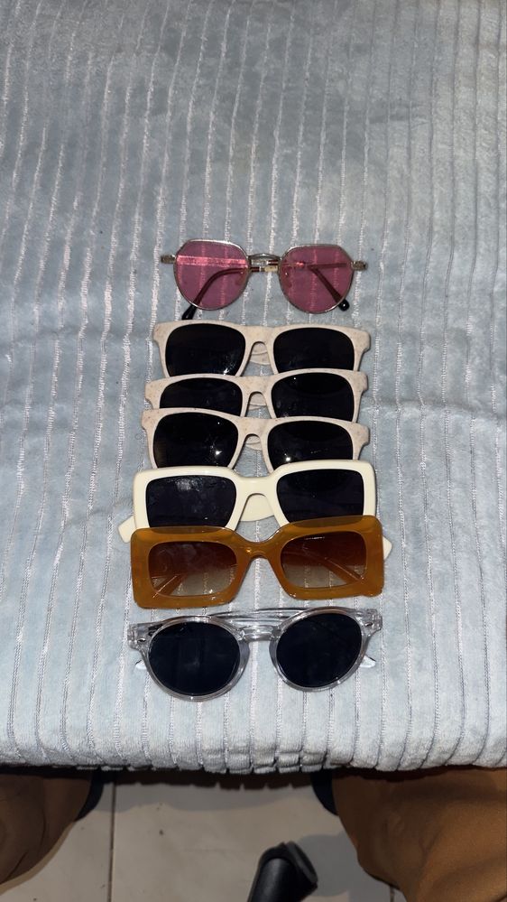 Coleção de oculos de sol
