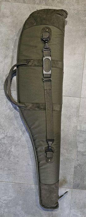 Pokrowiec na sztucer, zielony myśliwski z kieszenią