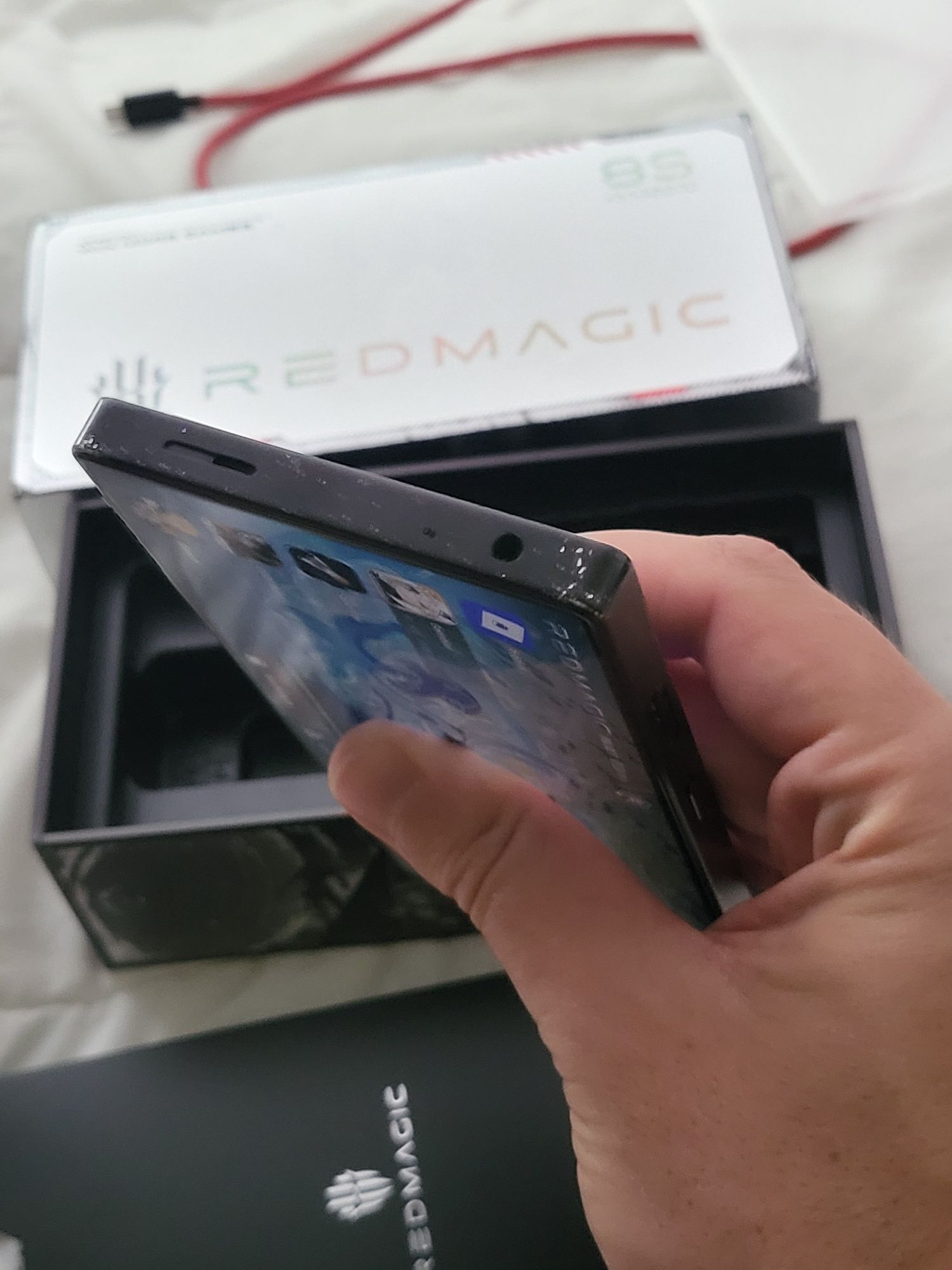 Redmagic 8S Pro 12GB + 256GB - Smartphone Gaming com ventoinha