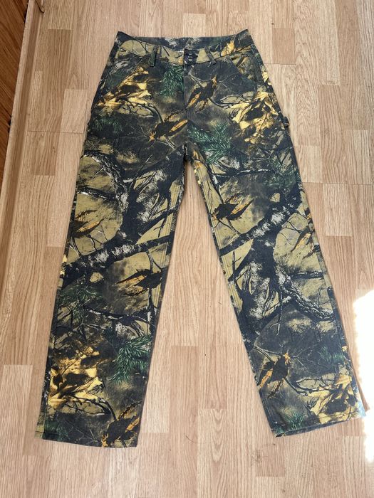широкие джинсы realtree камуфляж baggy sematary