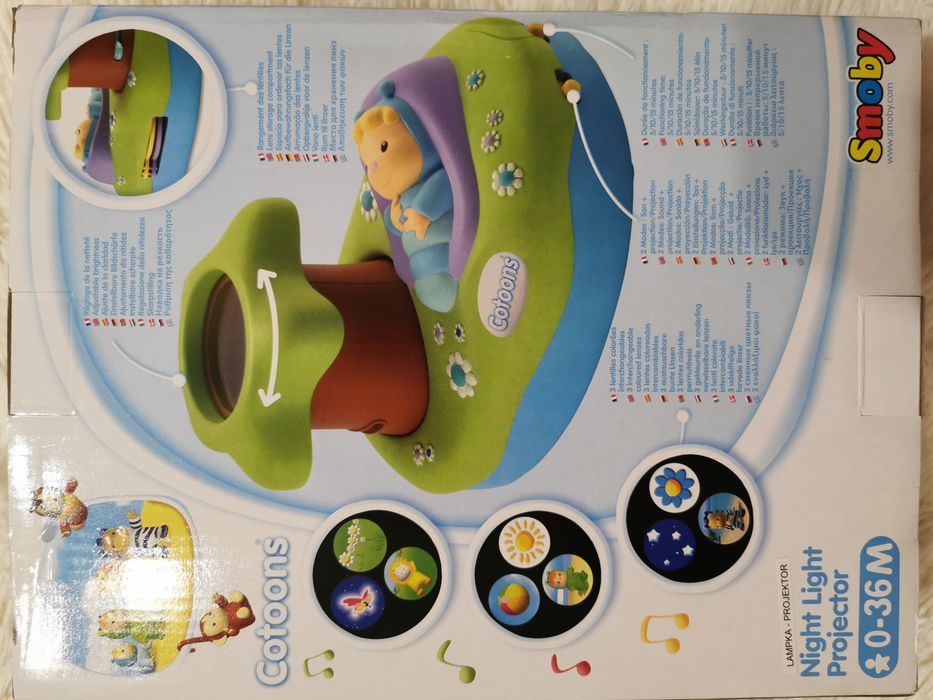 Projektor Smoby Cotoons lampka