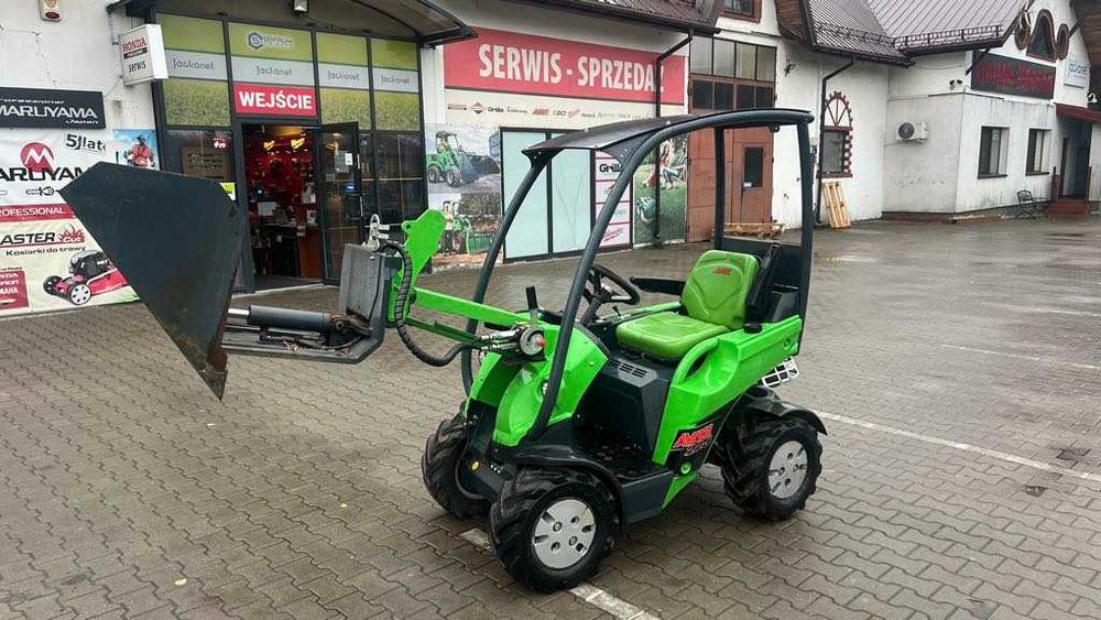 Wynajem wielofunkcyjnej ładowarki Avant z Glebogryzarką Separacyjną