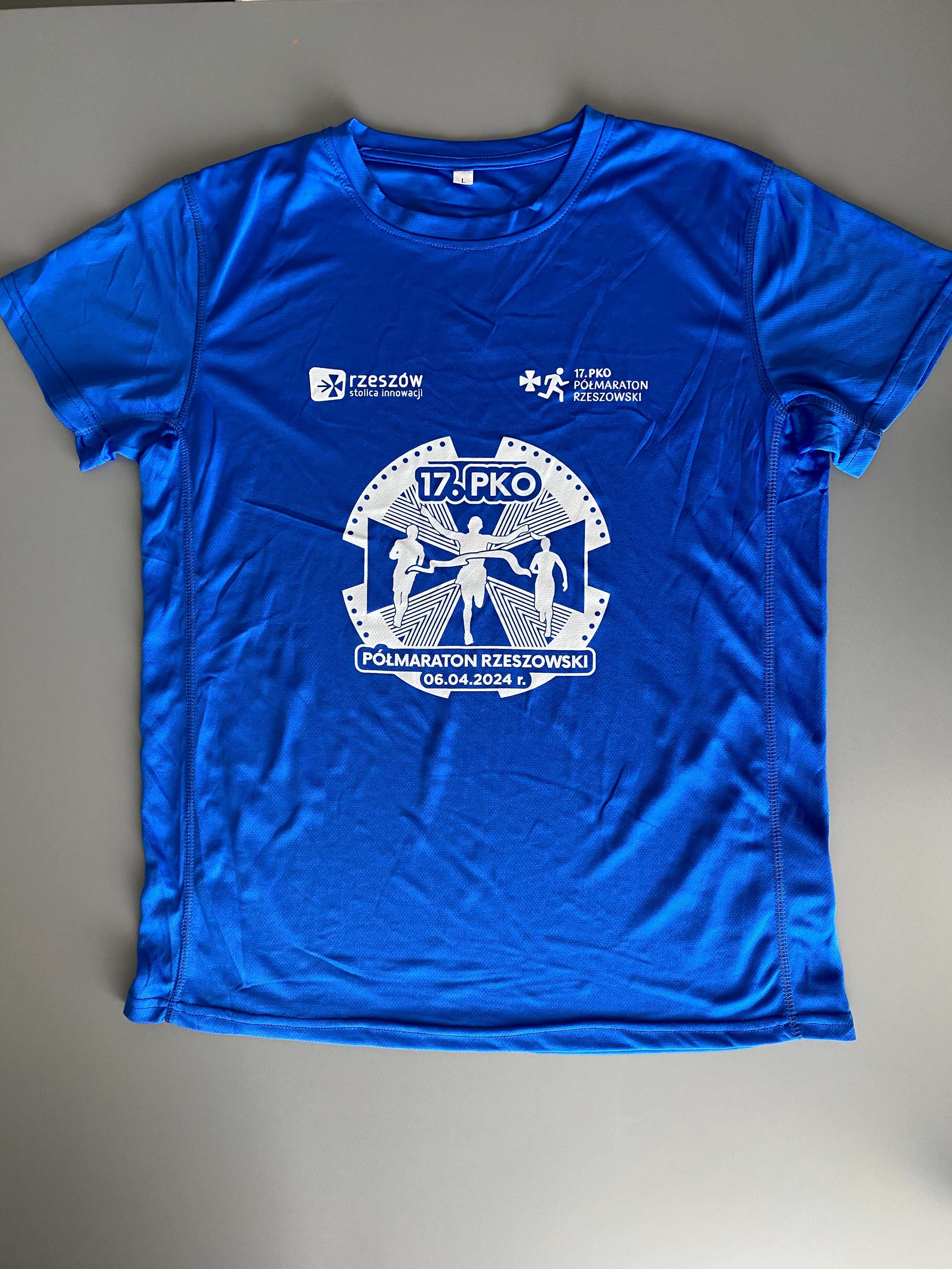NOWA koszulka do biegania z 17go PKO Półmaratonu Rzeszowskiego L !