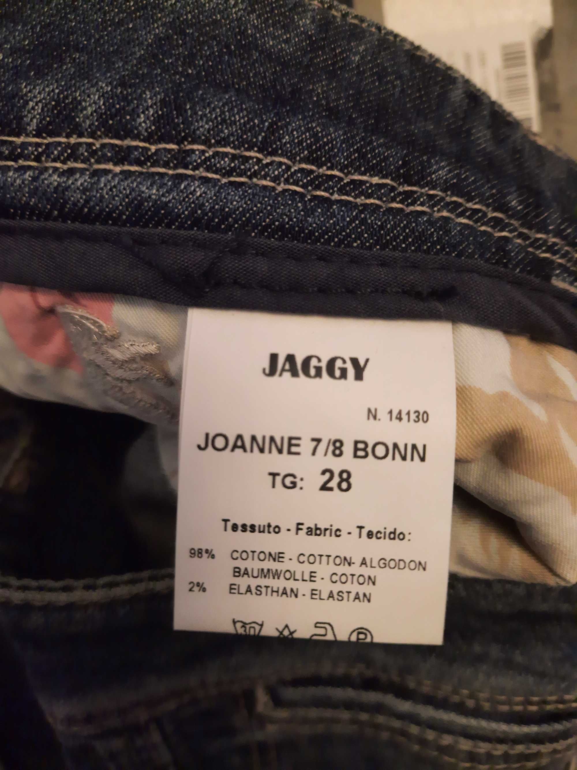 Spodnie jeansowe jeansy rybaczki Jaggy W28 orientacyjnie S M