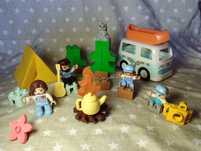Lego Duplo 10946 Кемпінг сімейна пригода пікнік з наметом у лісі.