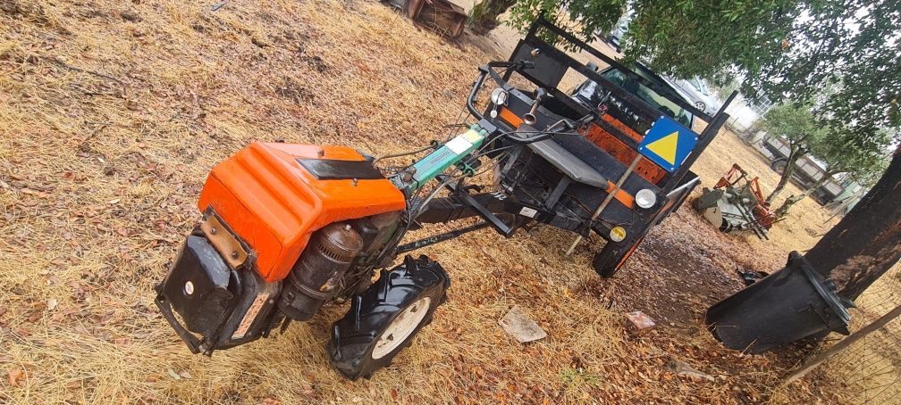 Motocultivador com frese