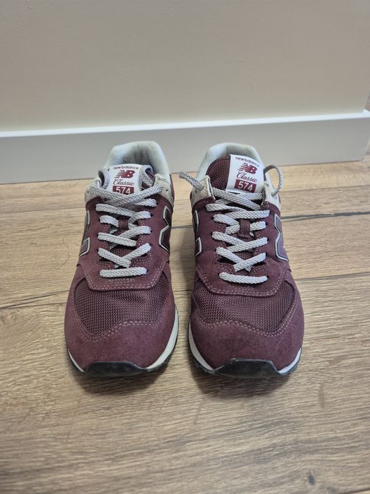 Buty Męskie | New Balance Classic 574 | Bordowe | Rozmiar 42