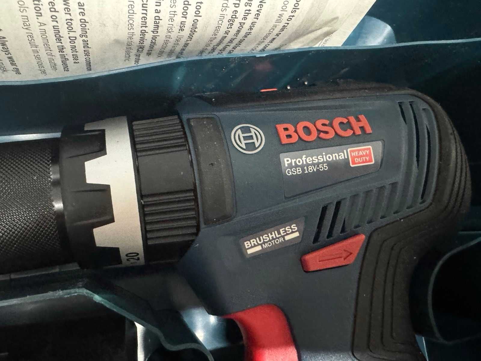 Bosch GSB 18V-55 professional 0615990L99 Аккумуляторная ударная дрель