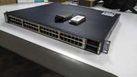 Комутатор Cisco WS-C3750E-48TD-S + 2*X2-10GB-SR