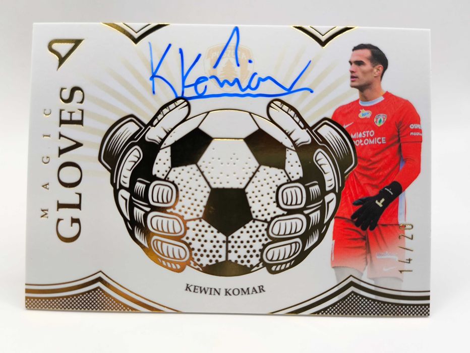 Karta SportZoo 24/25 Magic Gloves Kewin Komar Niepołomice Autograf