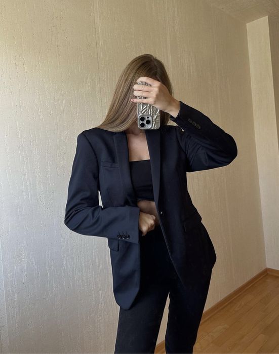 Піджак Zara, темно-синій колір