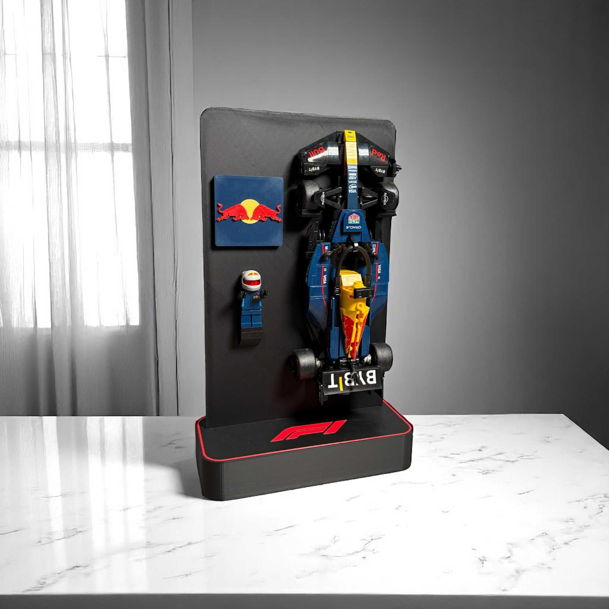Стенд для LEGO Speed Champions F1 Oracle RB20 77243 - Червоний / Білий