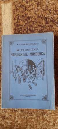 Wspomnienia niebieskiego mundurka - Wiktor Gomulicki wyd IX 1987