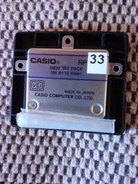 Casio RP33 memória