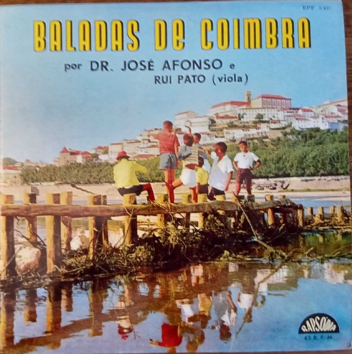 José Afonso	- - - - -		Baladas de Coimbra por Dr. José Afonso	- - -	EP