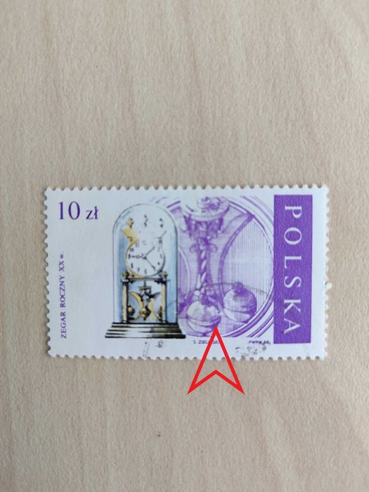Znaczki z 1988: Stare zegary, PRL, vintage