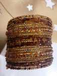 Pulseira com lantejoulas