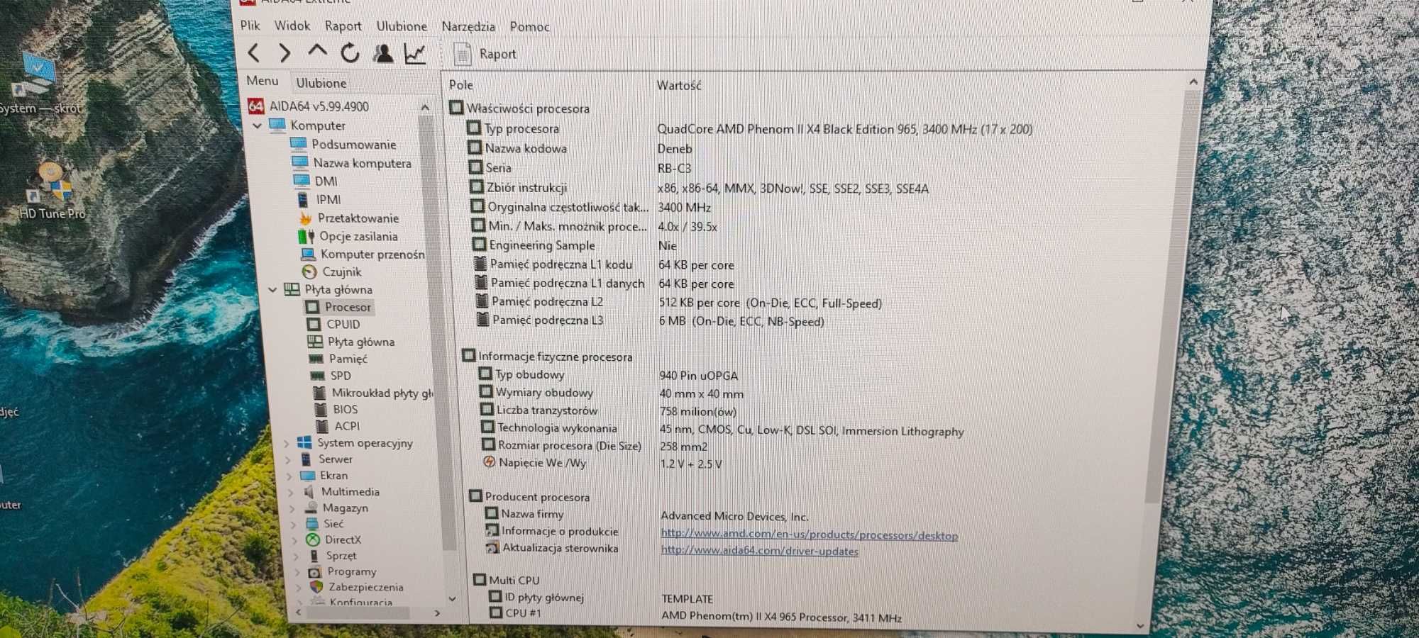 KOMPUTER Amd Phenom ii x4 965 BE