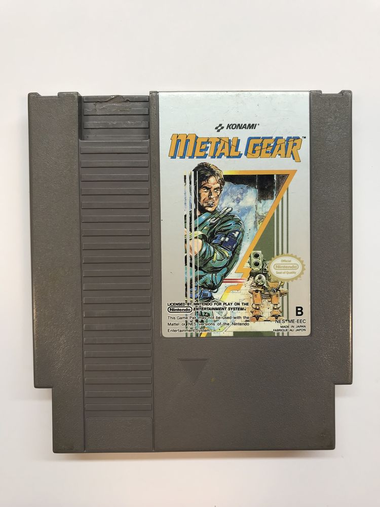 Gra METAL Gear Nintendo NES