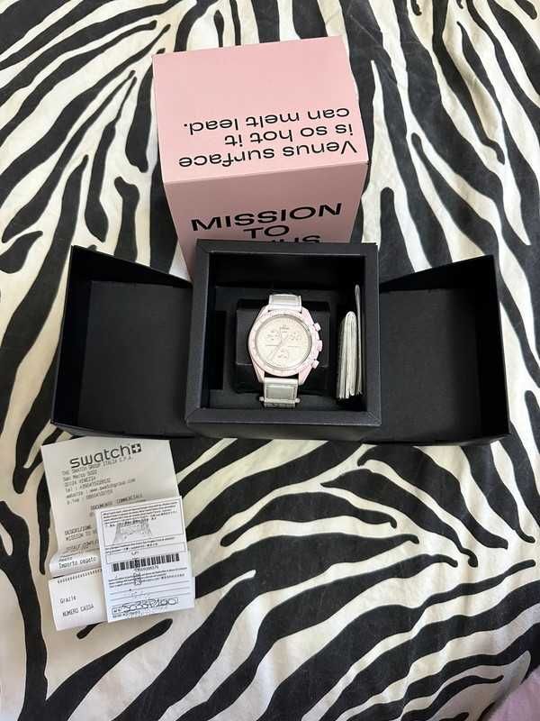 Omega x Swatch Venus SO33P100 Ekskluzywny Model Nowość