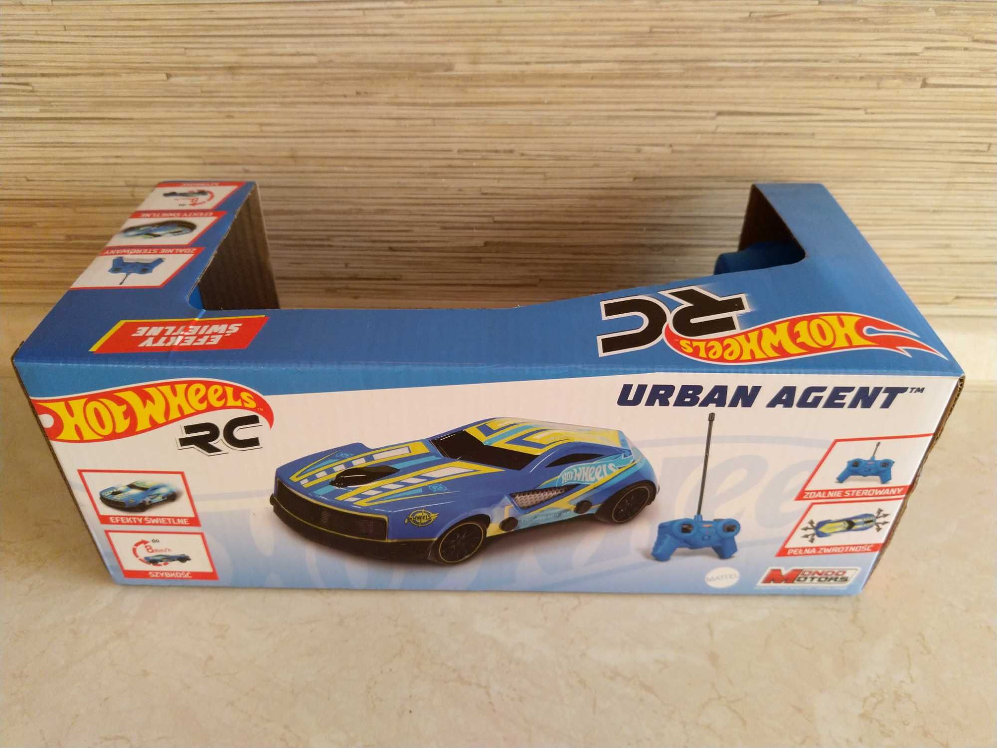 NOWY Samochód Zdalnie Sterowany Na Pilota 1:24 Hot Wheels +Pilot MONDO