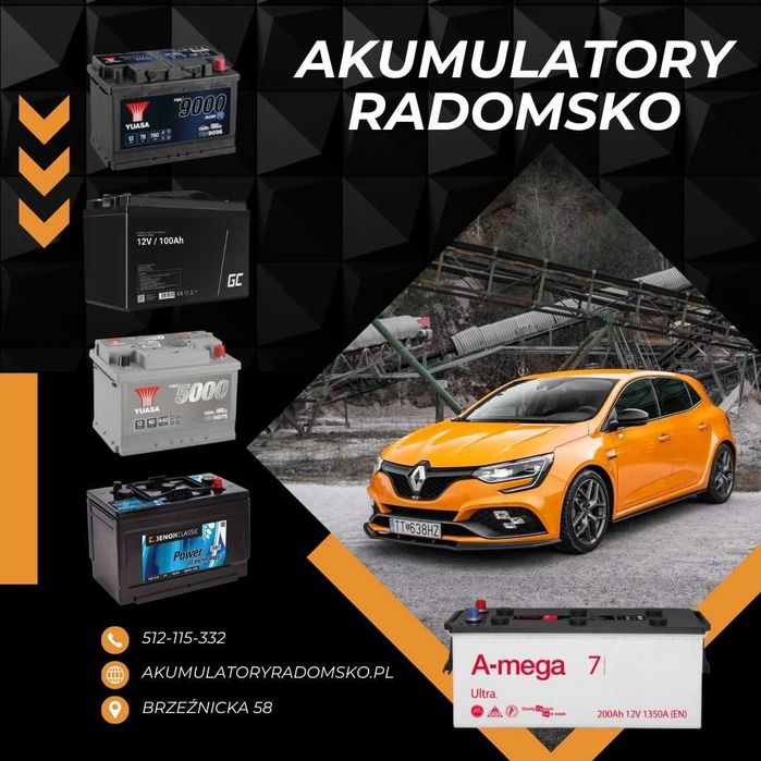 Akumulator Przemysłowy 20Ah Moretti OT20 12V 250A P+ Brzeźnicka 58