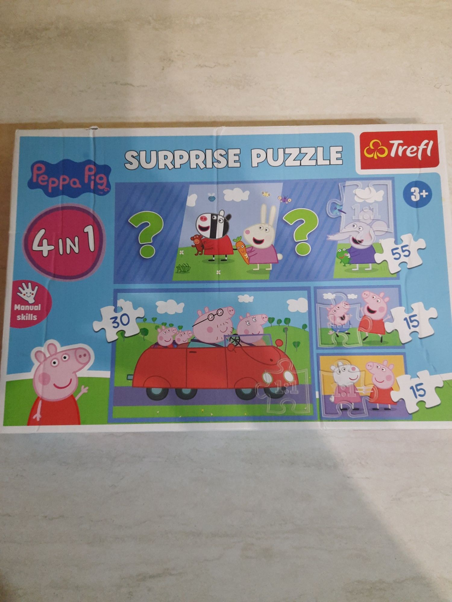 Puzzle Świnka Peppa