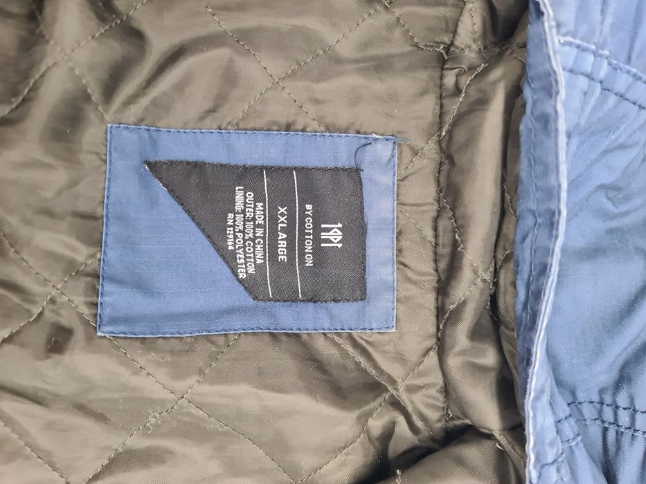 Parka homem azul marinho XXL