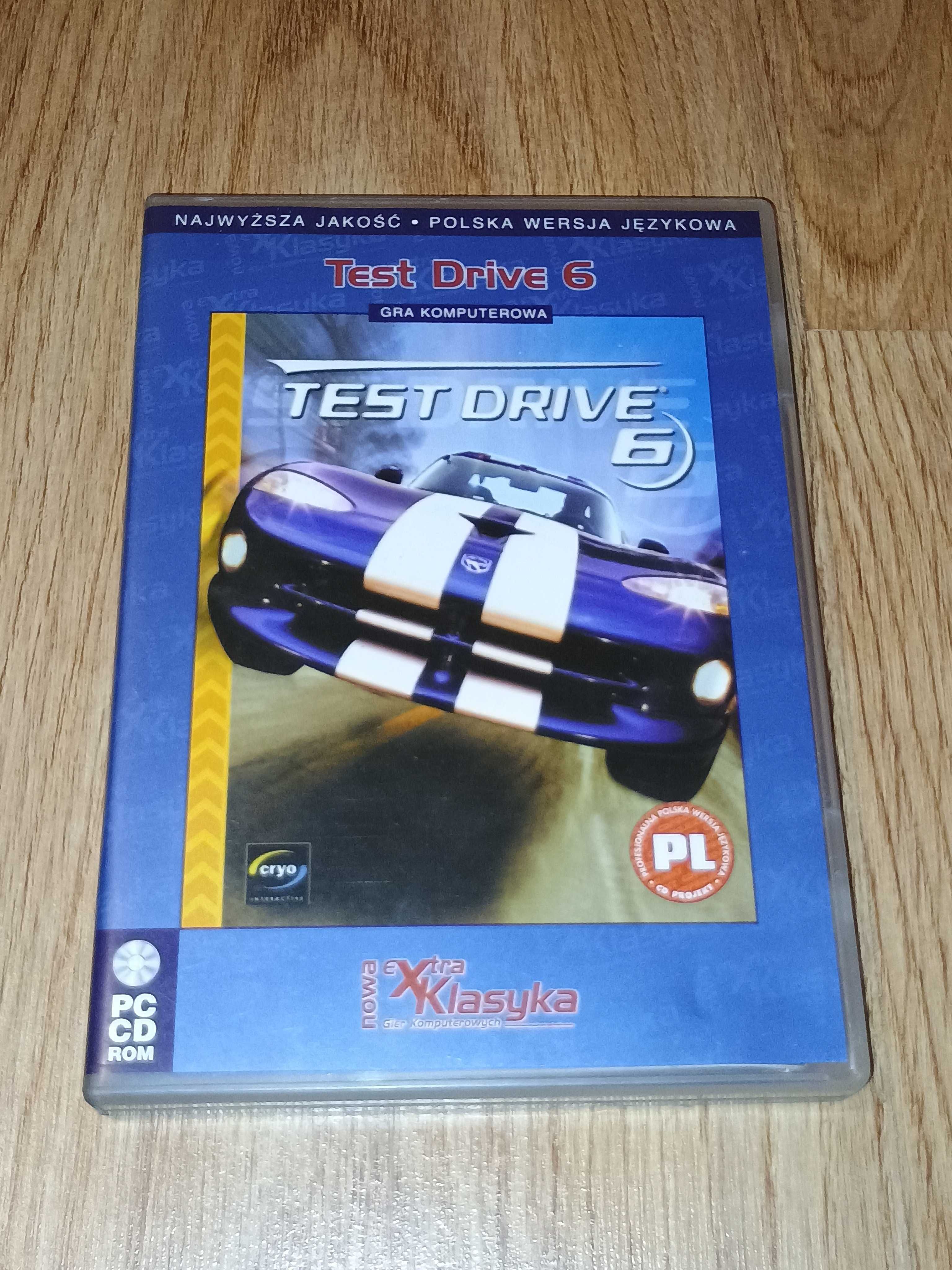 Test Drive 6 - gra PC CD box polska wersja