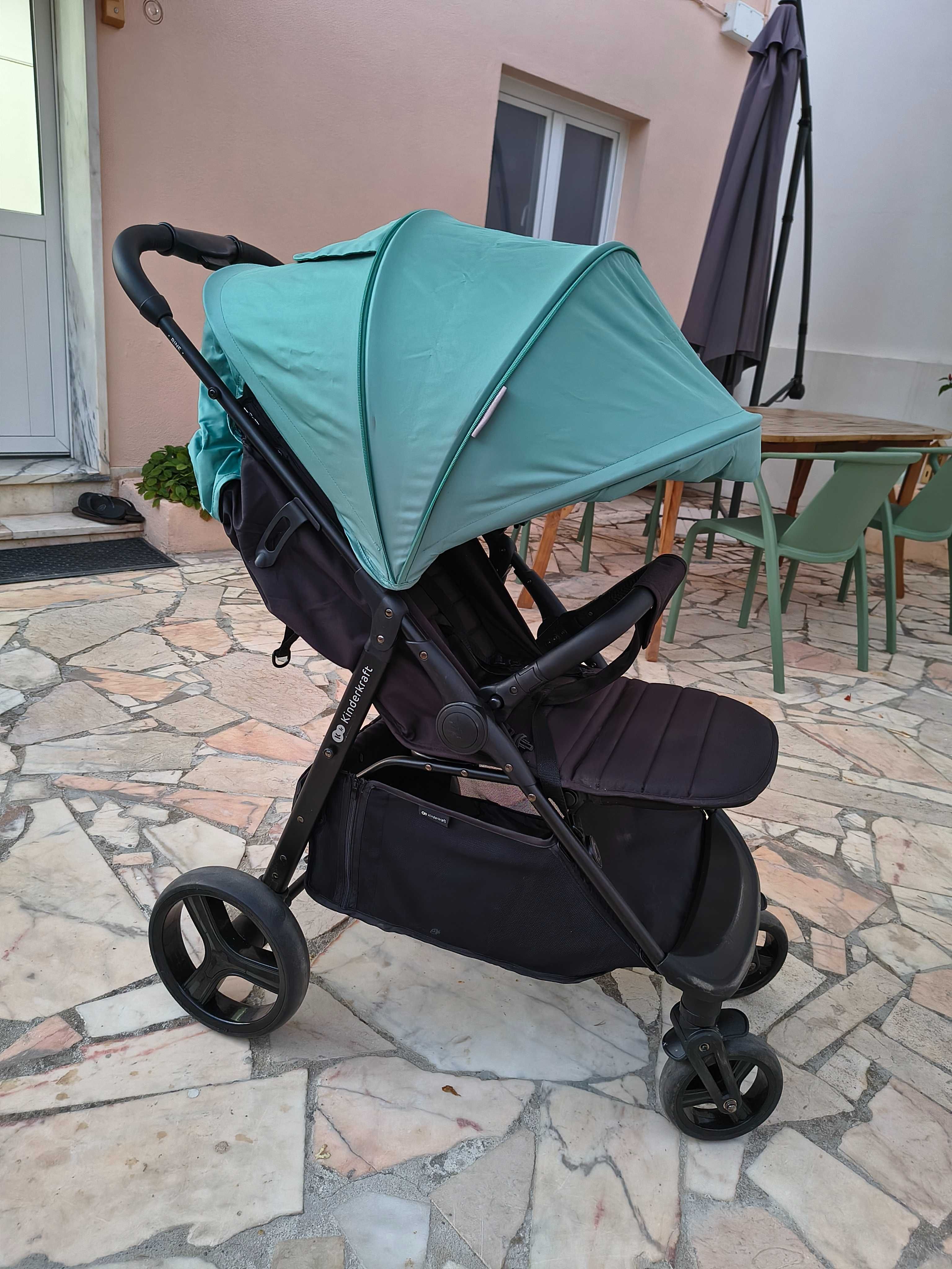Carrinho de passeio Kinderkraft verde