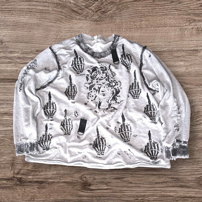 Fuck off you crewneck DIY custom boxy