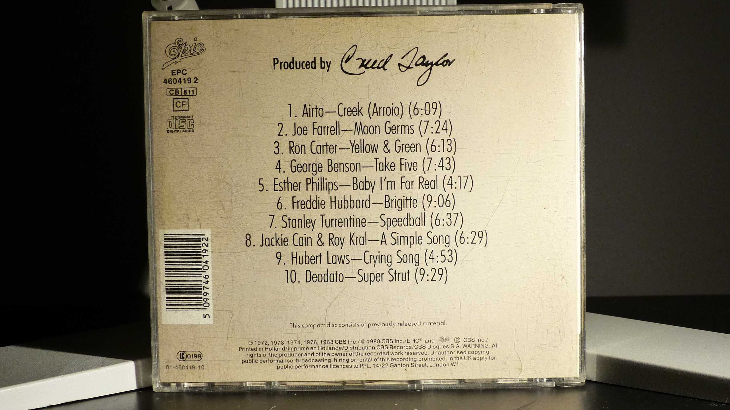 Fire Into Music Volume 3 CD jazz 1988
