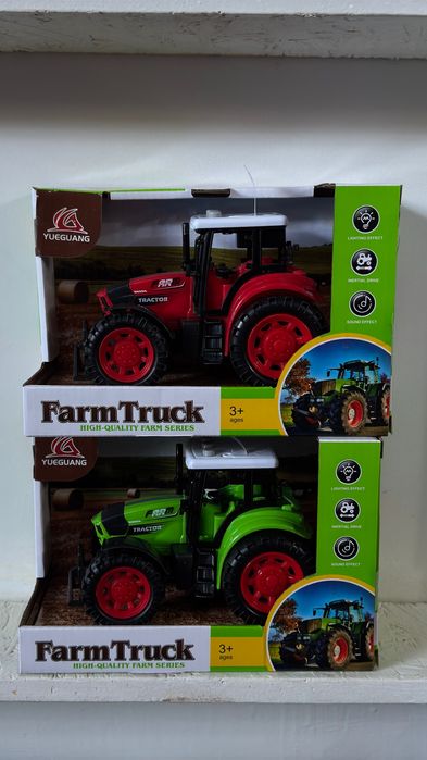 Трактор музичний інерційний дитячий транспорт машинка