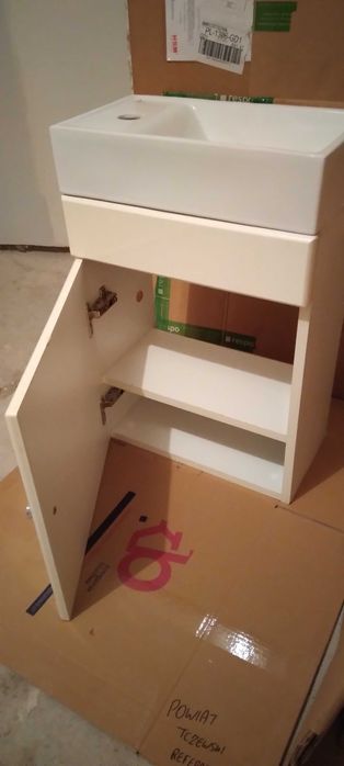 Umywalka HYBNER z szafką