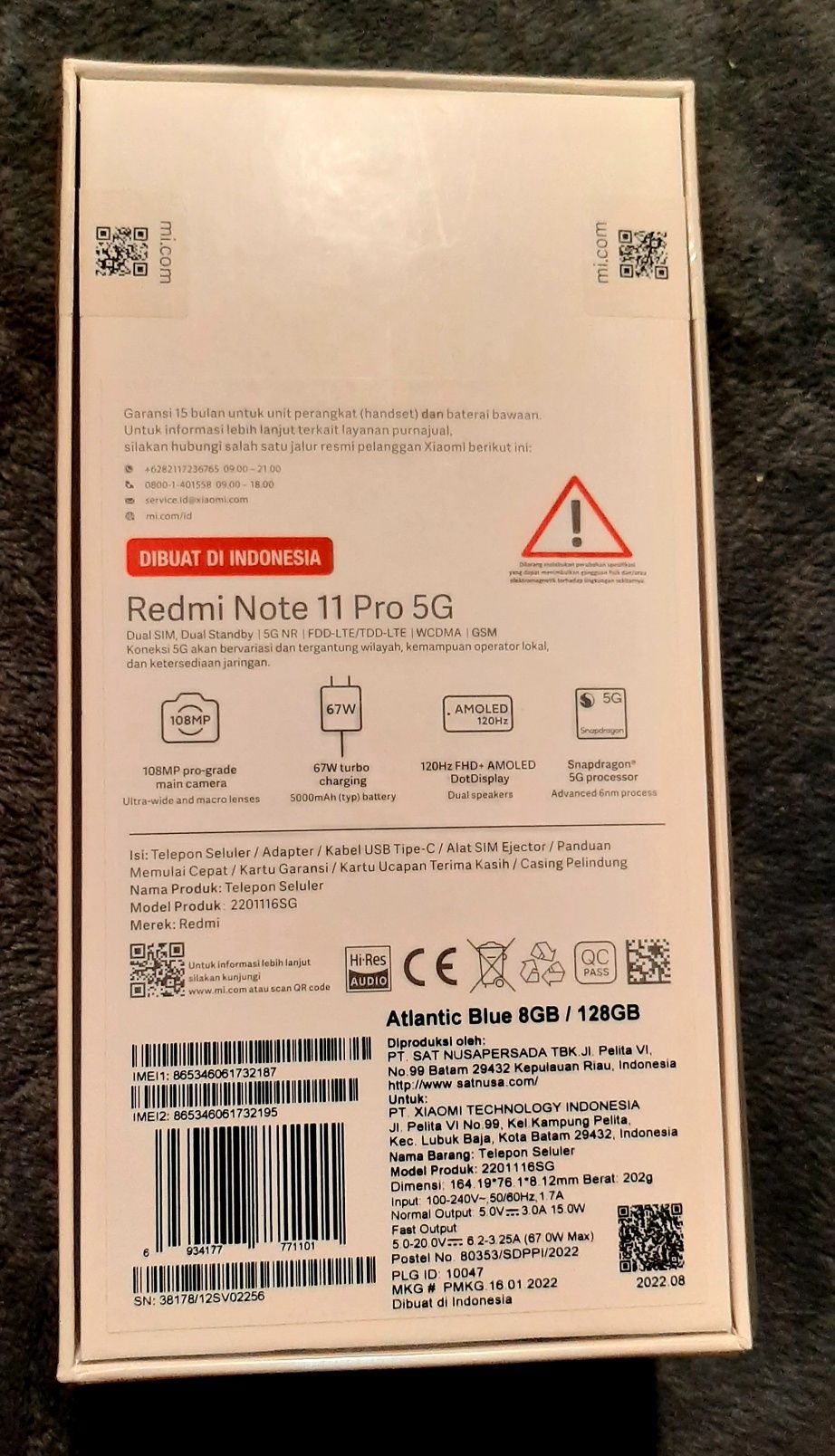 Продам Xiaomi Redmi Note 11 Pro 5G 8/128 GB