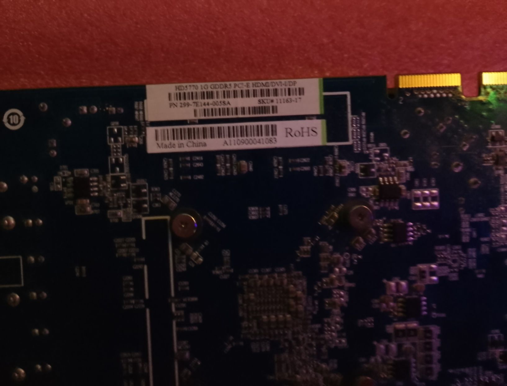 Продам відеокарту HD5770