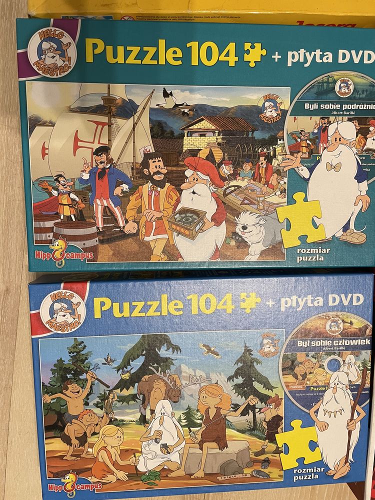 Puzzle 5+, gra memory, puzzle mapa Polski (zestaw)