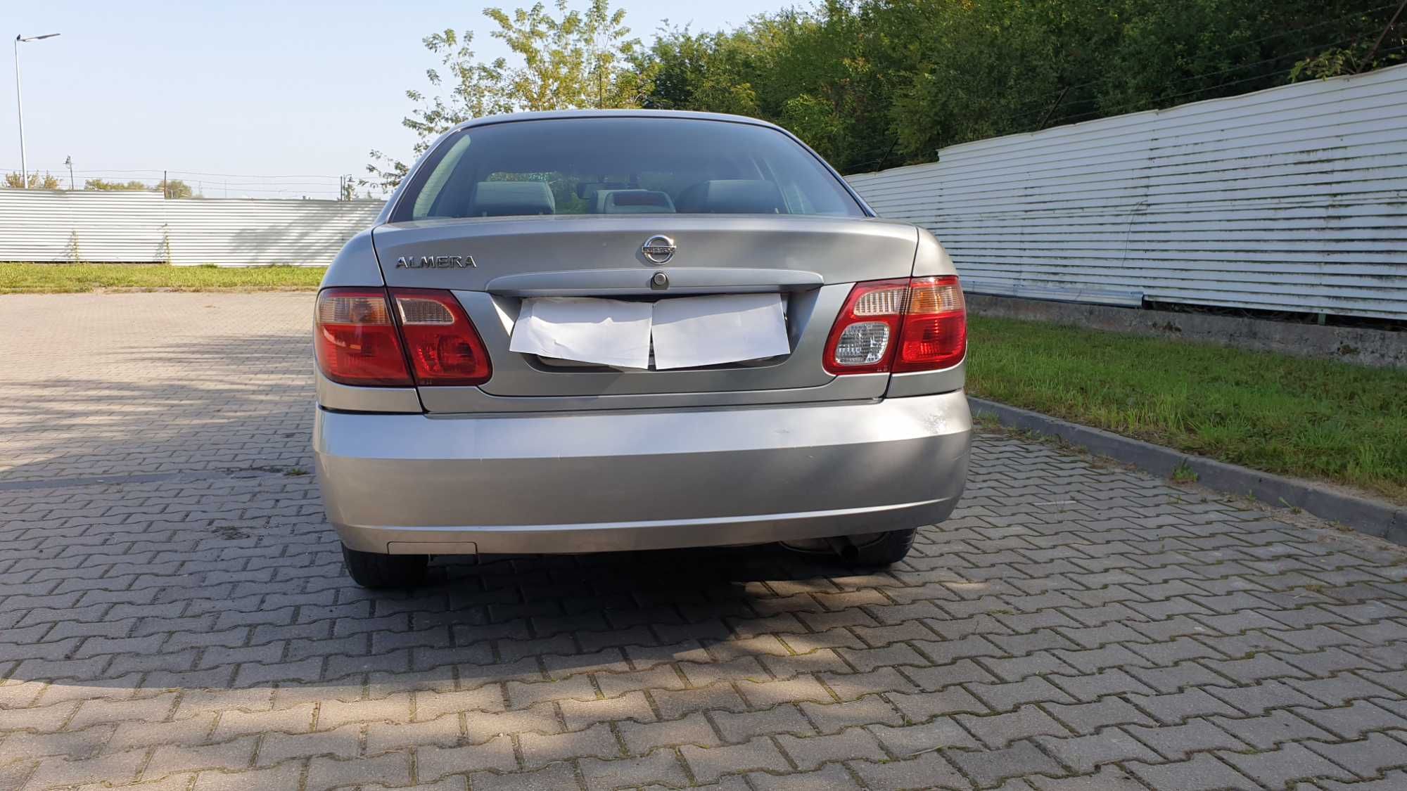 Nissan Almera 1.5 benz.   salon Polska.