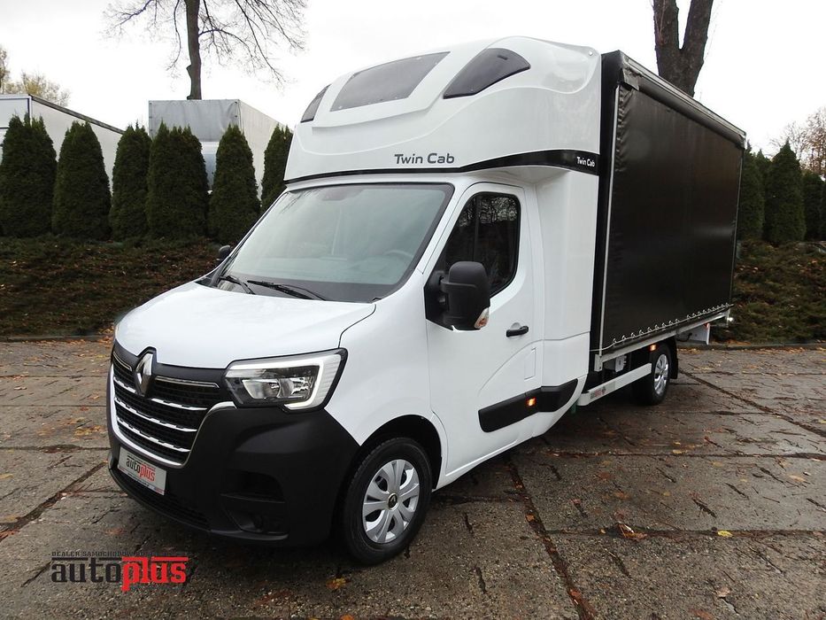 Renault MASTER PLANDEKA 8 PALET TEMPOMAT KLIMATYZACJA LEDY  165KM  stan bardzo dobry, nie wymaga nakładów finansowcyh dostępny od ręki