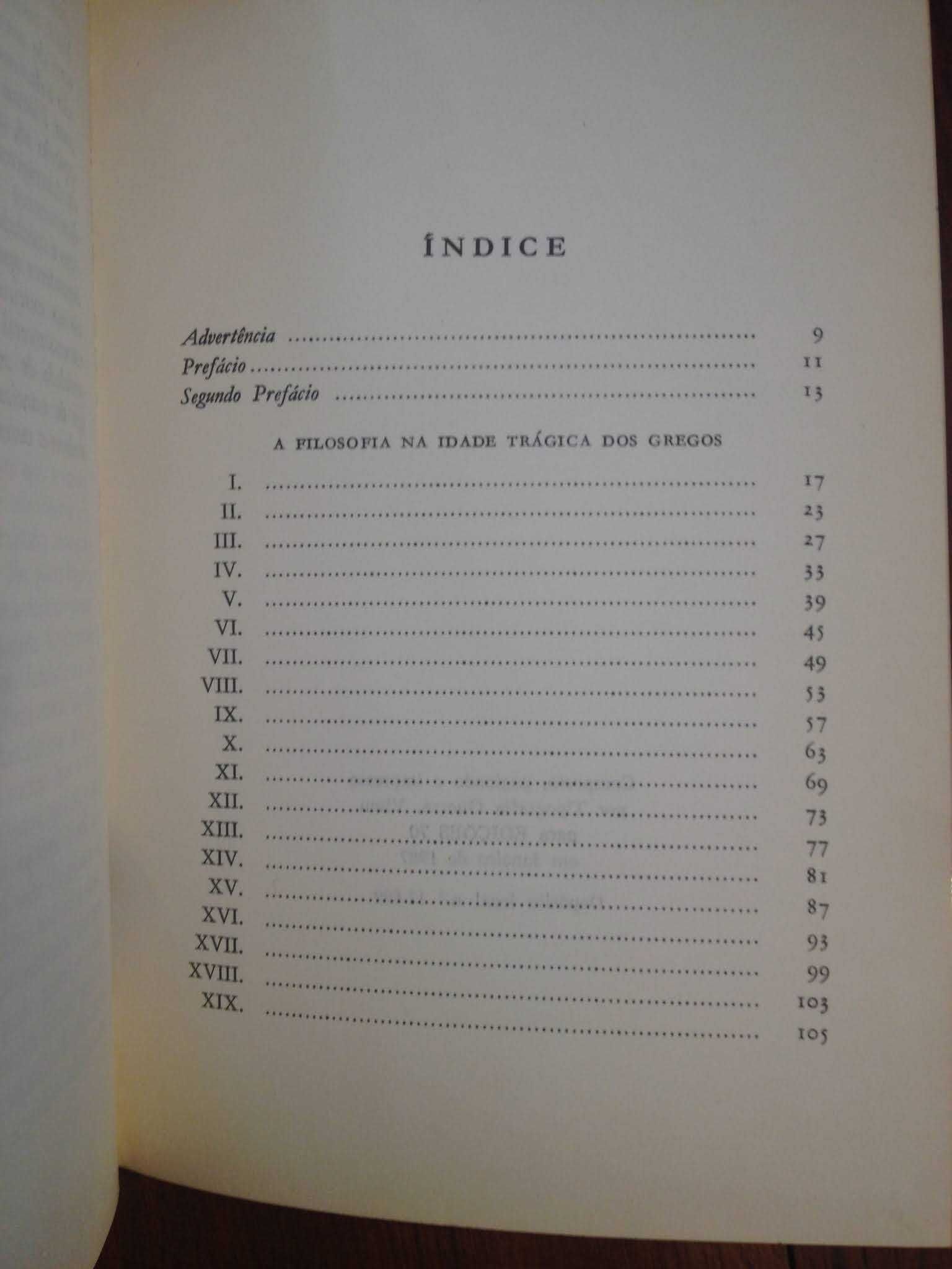 Nietzsche - A filosofia na idade trágica dos Gregos