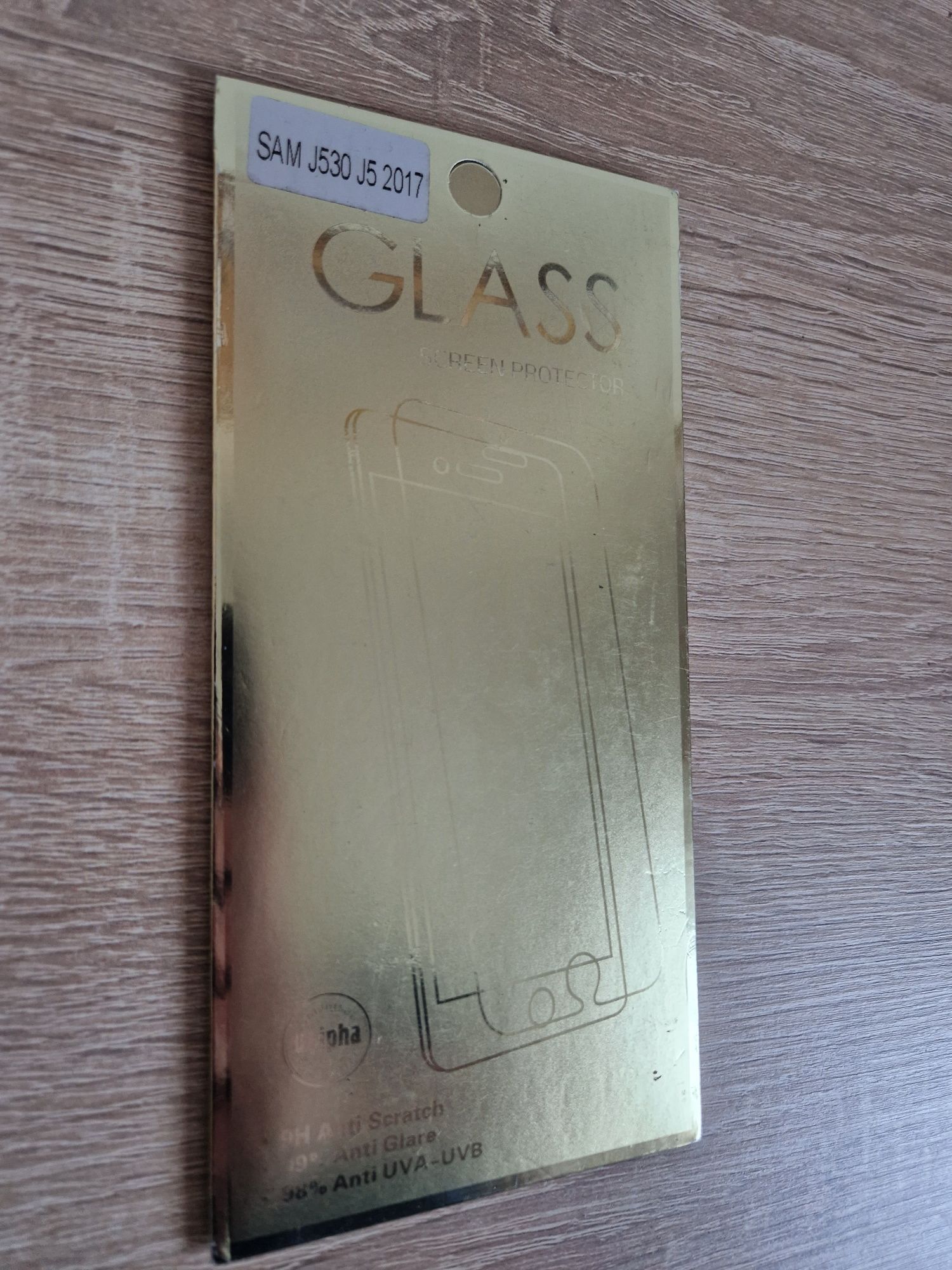 Glass Gold Hartowane szkło do SAMSUNG GALAXY J5 2017