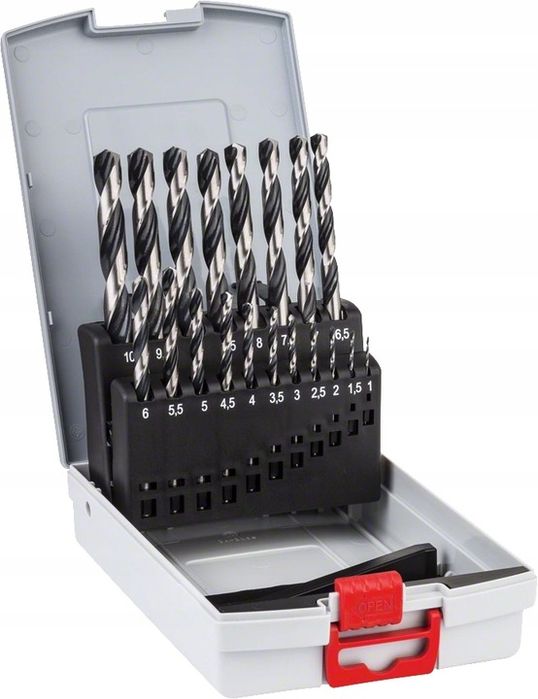 Zestaw Wierteł 19 Szt Pointteq -metal 1-10mm.bosch