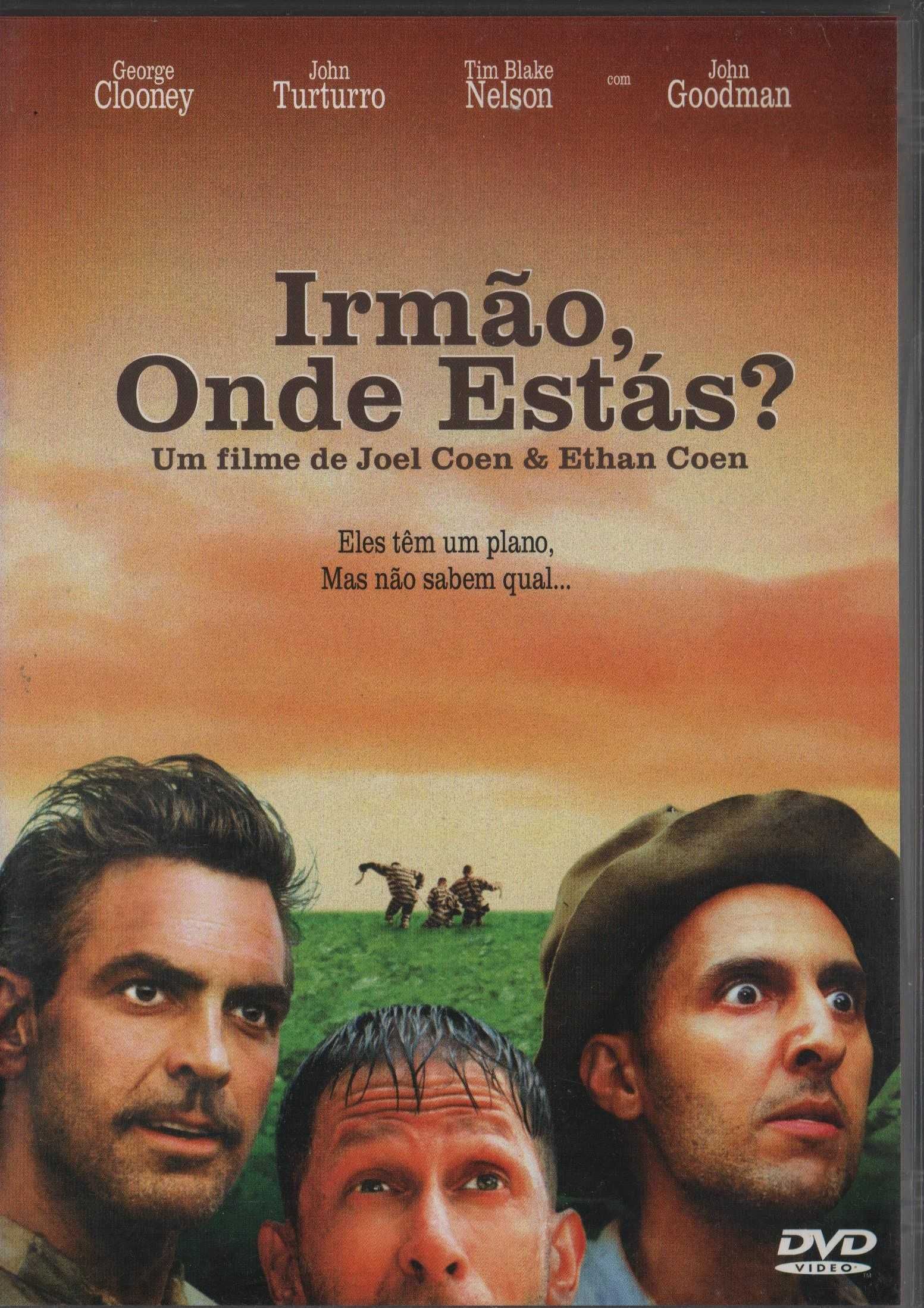 Dvd Irmão, Onde Estás? - comédia - George Clooney/John Goodman -extras