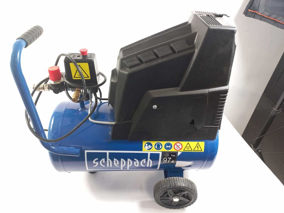 Kompresor bezolejowy Scheppach 24l 8bar HC25o