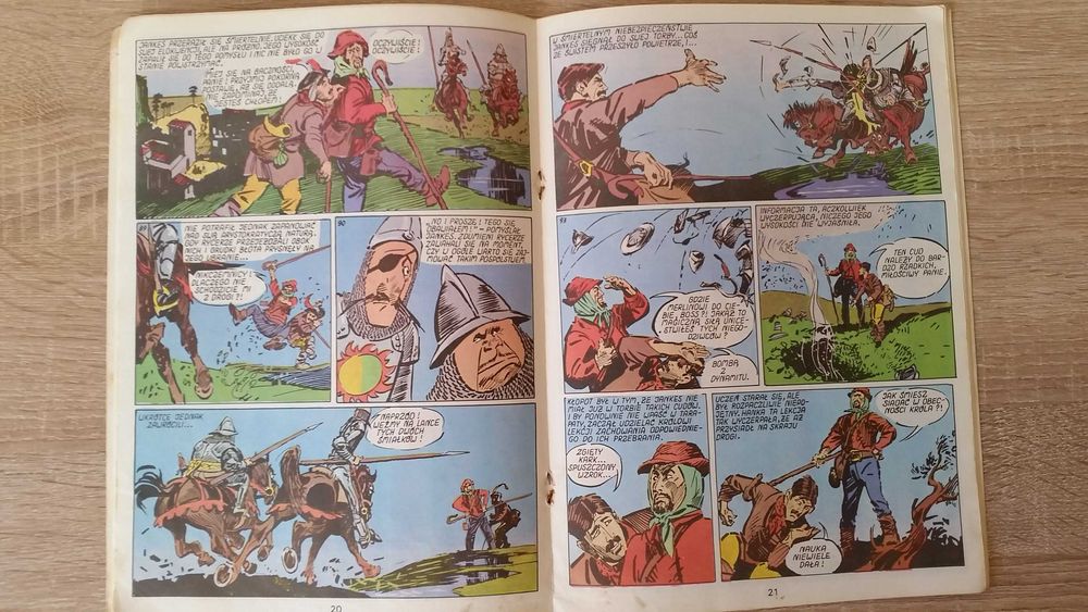 Jankes na dworze króla Artura - Mark Twain Komiks 1989