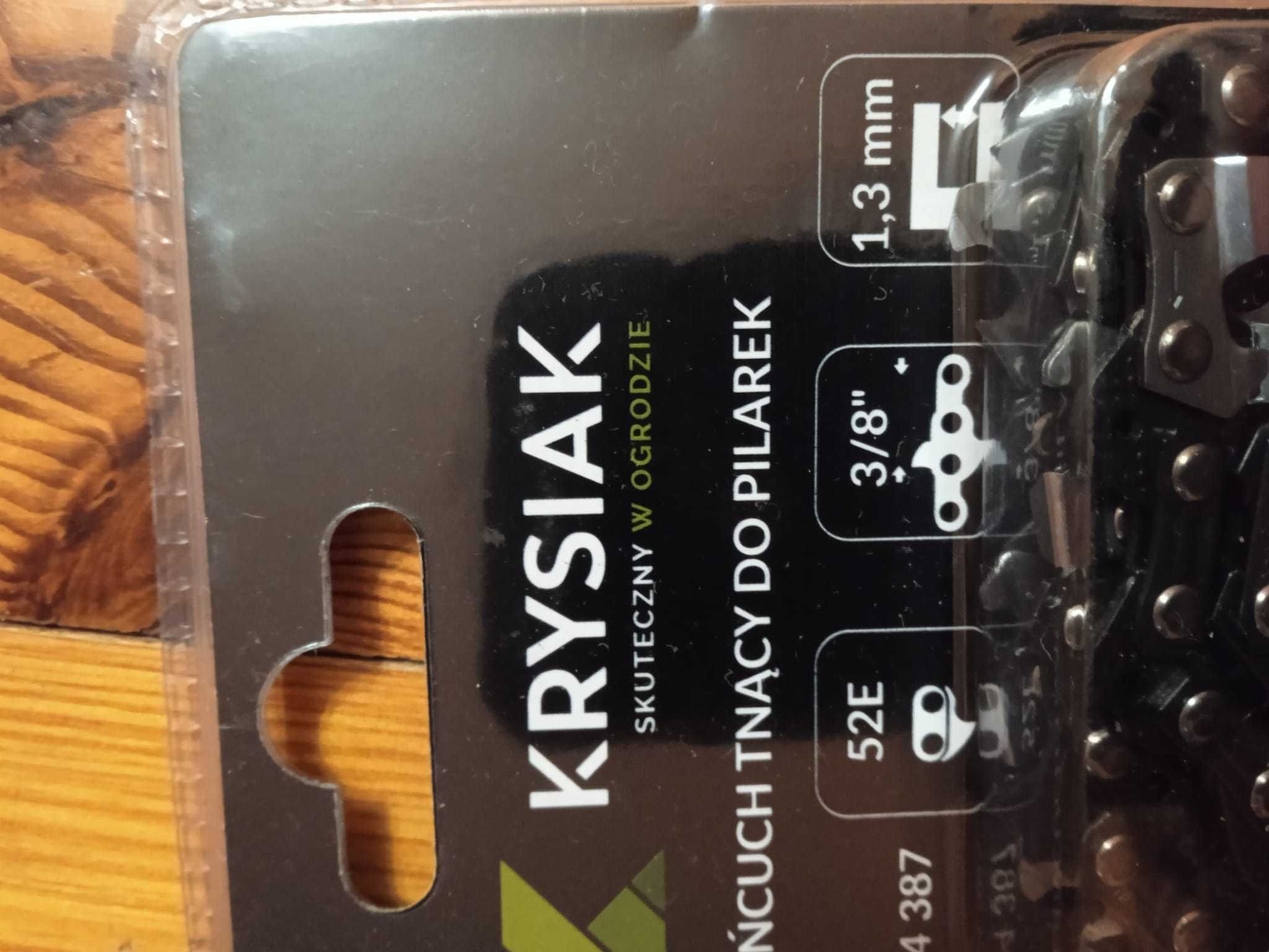 Łaćuch tnący do pilarek KRYSIAK 52 ogniwa, 3/8 cala, 1,3 mm