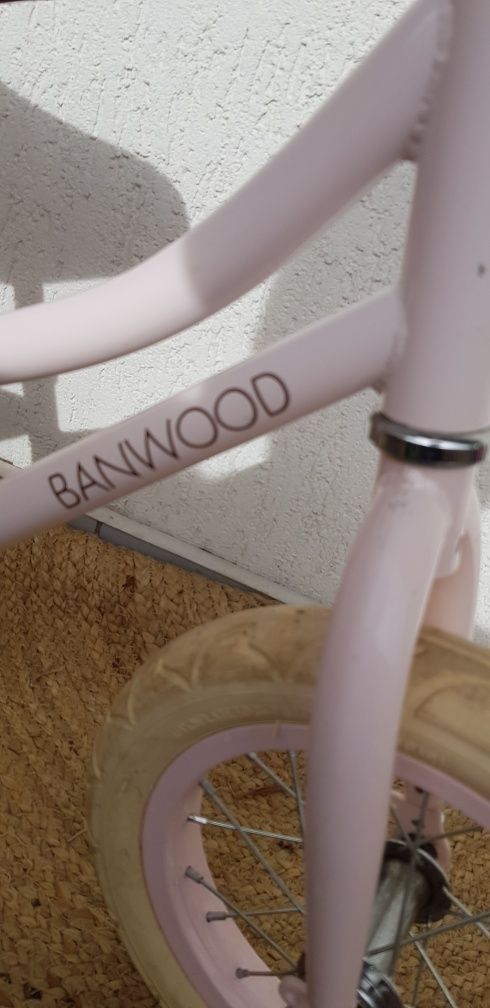 Rowerek biegowy Banwood First Go! Różowy 12"